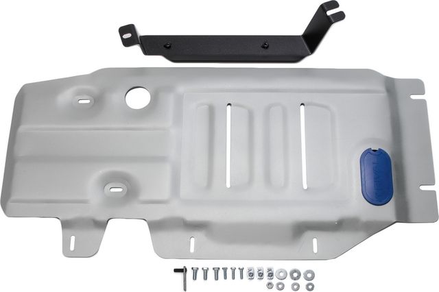 Защита алюминиевая Rival для КПП и РК BMW X3 II F25 2010-2017. Артикул 333.0507.2