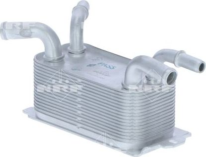 Радиатор масляный (маслоохладитель) для АКПП NRF (алюминий). Артикул 31293