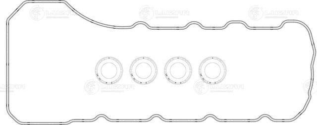 Прокладка клапанной крышки LEXUS LEXUS LX 07- лев. (компл.) (Luzar). Артикул LES21912