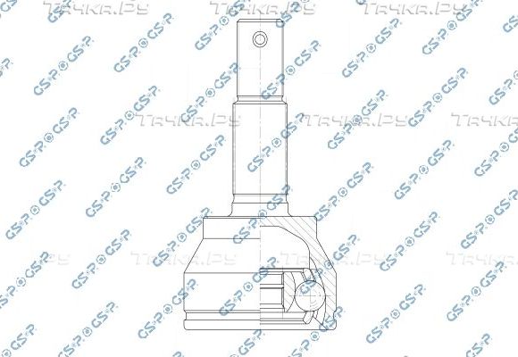 Шрус наружный (граната) GSP передний для Infiniti EX I (J50) 2007-2013. Артикул 803273