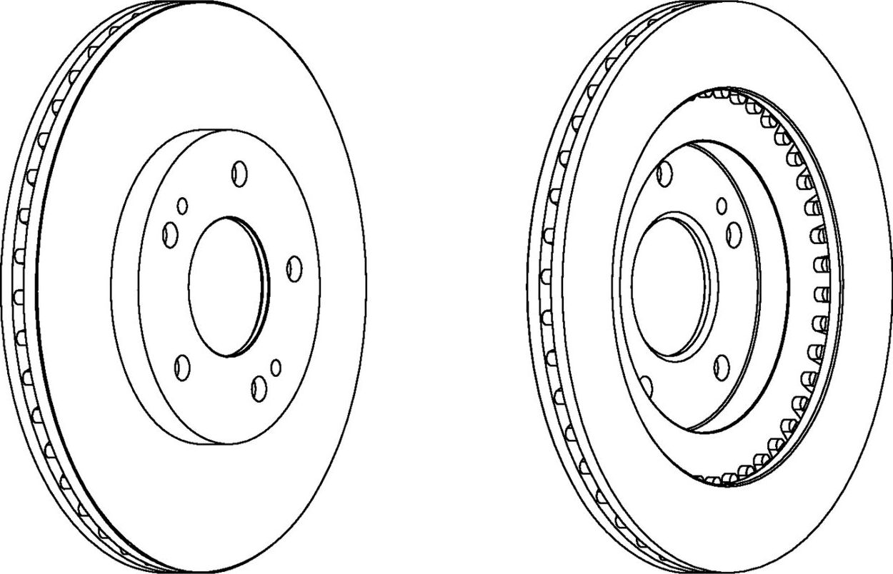 Тормозной диск Ferodo Premier. Артикул DDF1399