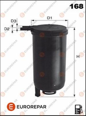 Топливный фильтр Eurorepar. Артикул 1643629280