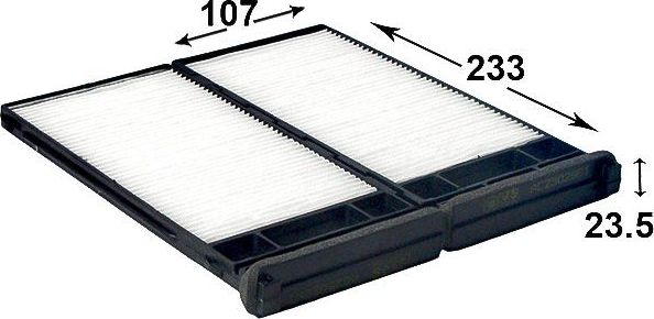 Салонный фильтр JS Asakashi. Артикул AC2502SET