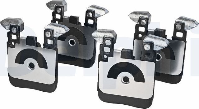 Тормозные колодки Delphi (Low-Metallic). Артикул LP2660