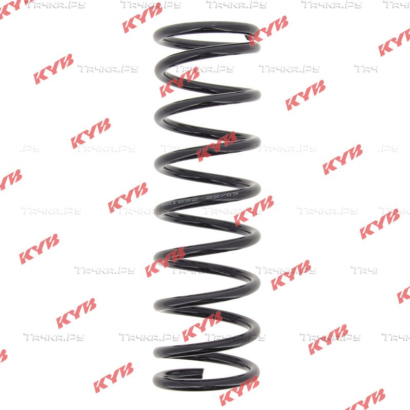 Пружина подвески KYB (Каяба) K-Flex передняя для Kia Rio I 2002-2005. Артикул RA1892