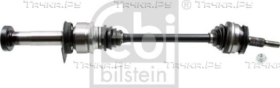 Полуось (привод в сборе, приводной вал) Febi Bilstein. Артикул 181255