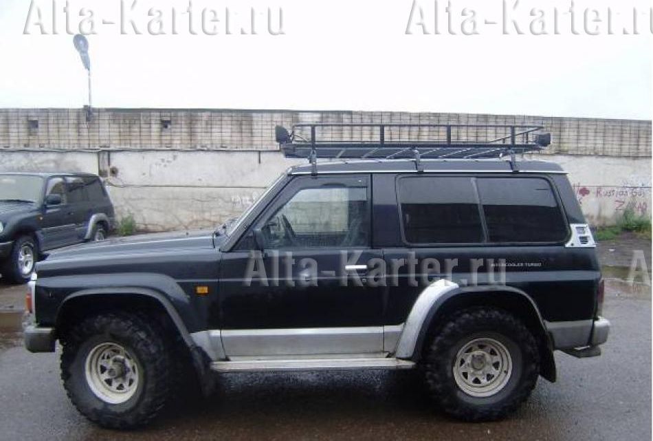 Дефлекторы Cobra Tuning для окон Nissan Patrol Y60 3-дв. 1987-1997. Артикул N13488