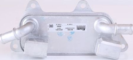 Радиатор масляный (маслоохладитель) для двигателя Nissens (алюминий) для Land Rover Freelander I 2000-2006. Артикул 90789