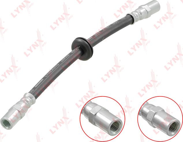Тормозной шланг LYNXauto задний для Chevrolet Niva I 2002-2021. Артикул BL-3628