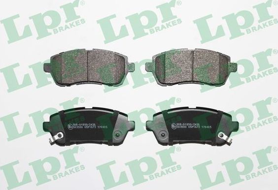 Тормозные колодки LPR. Артикул 05P1673