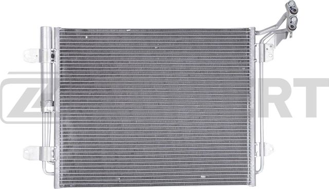 Радиатор кондиционера (конденсатор) Zekkert для Volkswagen Tiguan I 2007-2018. Артикул MK-3170