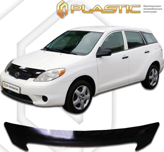 Дефлектор СА Пластик для капота (Classic черный) Toyota Matrix 2002-2007. Артикул 2010010106119