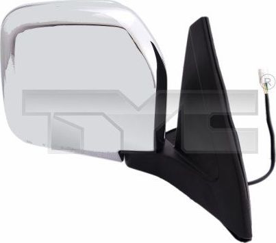 Зеркало боковое TYC правое для Mitsubishi Pajero II 1990-2000. Артикул 323-0009