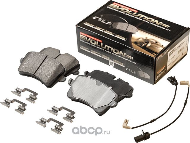 Задние керамические колодки Evolution PLUS Z17 PowerStop 17-1547 Powerstop. Артикул 171547