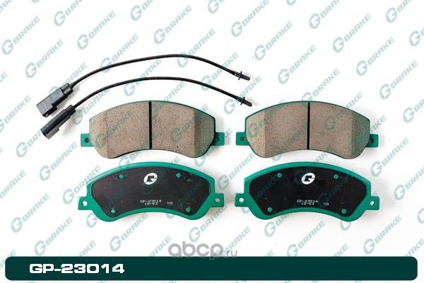 Колодки тормозные дисковые (G-Brake). Артикул GP23014