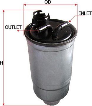 Топливный фильтр Sakura. Артикул FS-3103