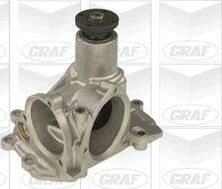 Помпа (водяной насос) Graf для Mercedes-Benz E-Класс II (W210, S210) 1996-1997. Артикул PA613