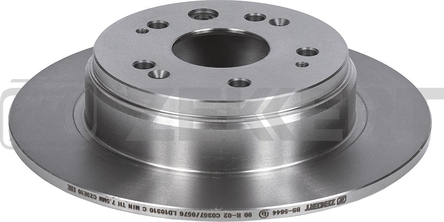 Тормозной диск Zekkert задний для Honda Crossroad 2007-2010. Артикул BS-5644