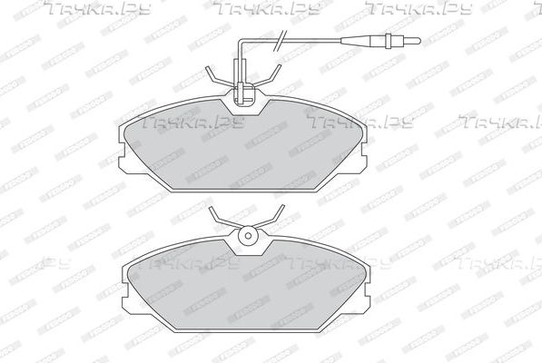 Тормозные колодки Ferodo Premier передние для Renault Safrane I 1993-1996. Артикул FDB1085