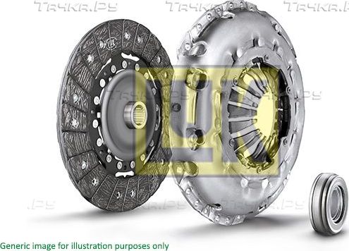 Сцепление (комплект) LuK RepSet для Hyundai Elantra V (MD) 2011-2015. Артикул 622 3521 00