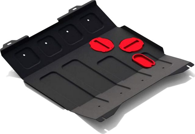 Защита АвтоБРОНЯ для картера и КПП Lifan Solano I, II 2009-2026. Артикул 111.03313.1