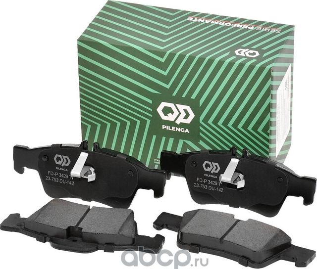 PILENGA Колодки тормозные дисковые задние Performante  MERCEDES-BENZ E-CLASS III (W211). Артикул fd-p3429t