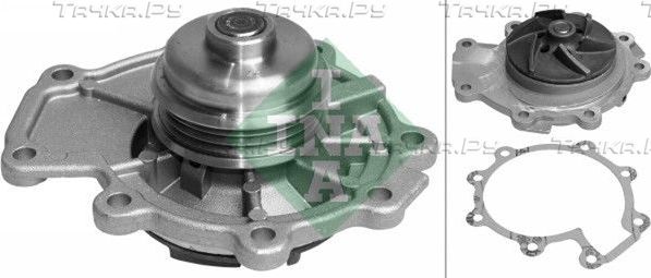 Помпа (водяной насос) Ina для Mazda Tribute I 2000-2008. Артикул 538 0257 10