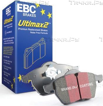 Тормозные колодки EBC Brakes передние для Jaguar XK II 2006-2014. Артикул DP1911