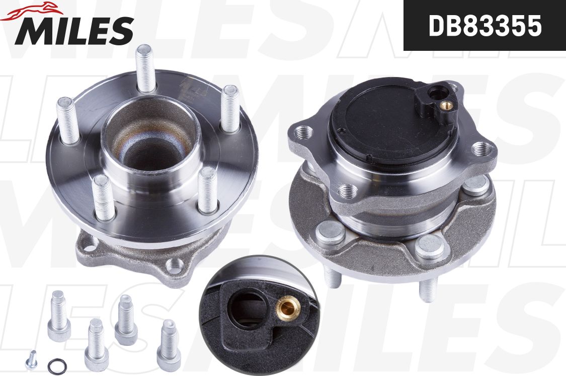 Ступица колеса с интегрированным подшипником Miles. Артикул DB83355