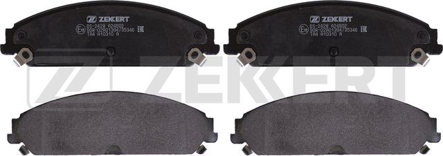 Тормозные колодки Zekkert передние для Dodge Challenger III 2008-2026. Артикул BS-2428
