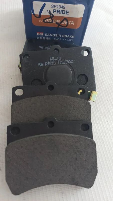 Тормозные колодки Sangsin Hi-Q передние для Kia Pride I 1990-2001. Артикул SP1049