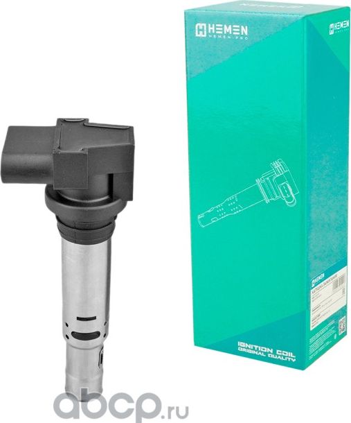Катушка зажигания VW Polo 10-, Golf V 03-, Jetta, Passat, Skoda Fabia 99-, Octav (Hemen). Артикул HIC071