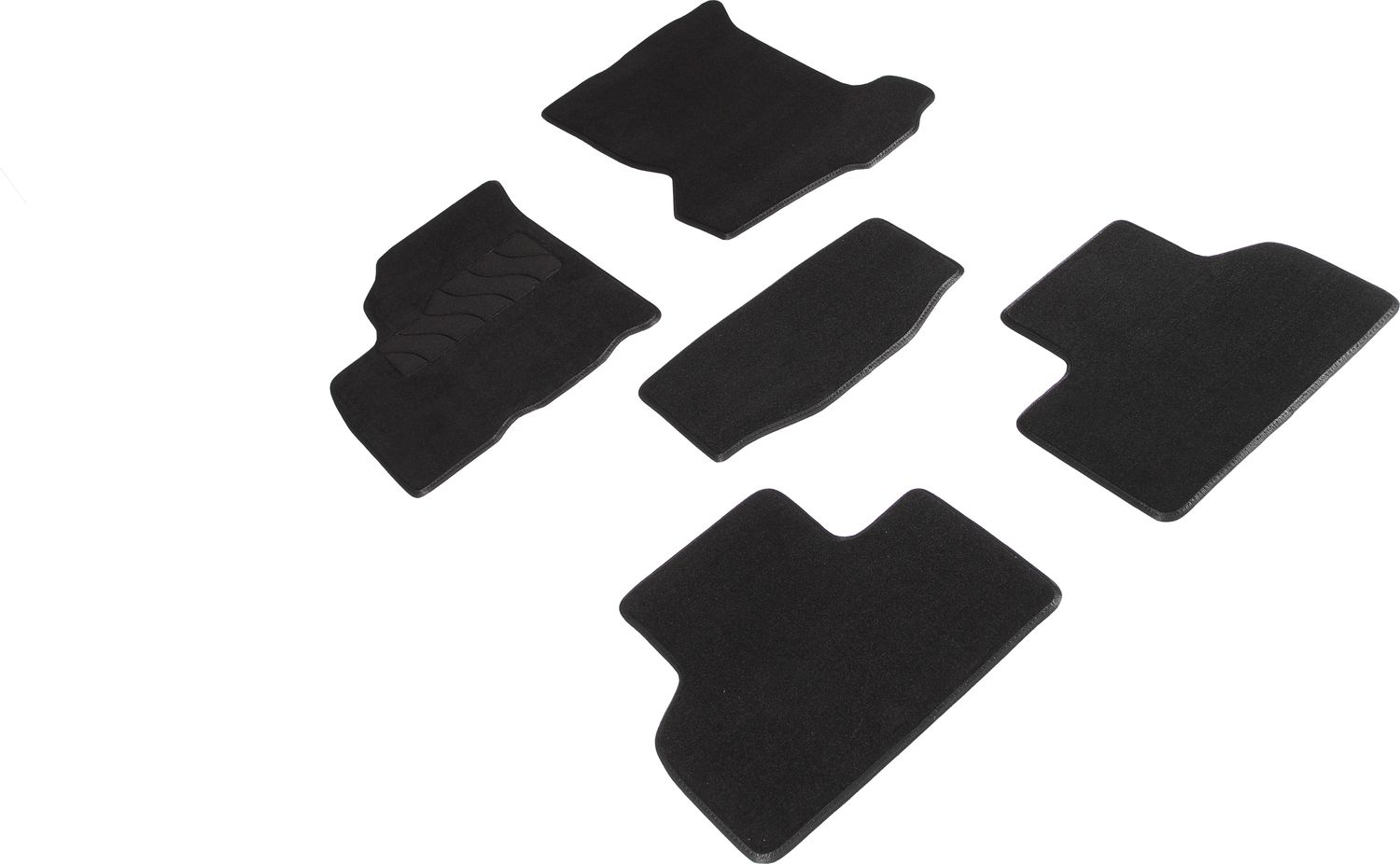 Коврики Seintex ворсовые для салона ВАЗ Lada Priora 2007-2018. Артикул 94648