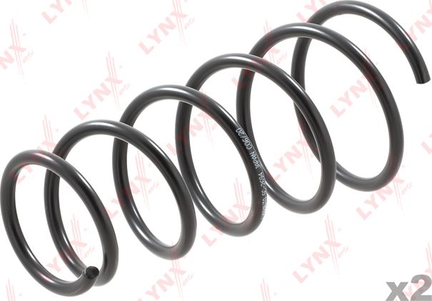 Пружина подвески LYNXauto задняя для Toyota Corolla E100 1992-1997. Артикул SC-2694