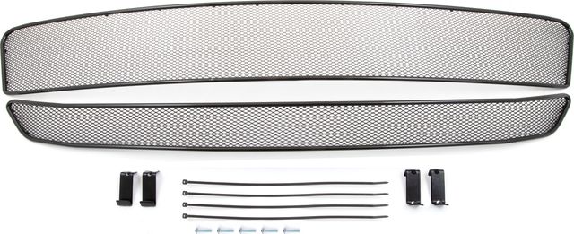 Сетка внешняя Arbori на бампер, черная 10 мм для Kia Seltos 2020-2026. Артикул 01-302820-101