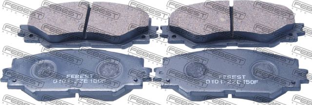Тормозные колодки Febest. Артикул 0101-ZZE150F