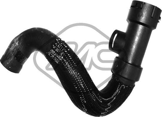 Патрубок радиатора (системы охлаждения) Metalcaucho для Audi A4 I (B5) 1996-2001. Артикул 99449