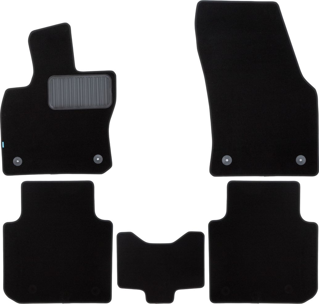 Коврики Klever Premium для салона Skoda Kodiaq 2017-2026. Артикул KLEVER03451922110kh