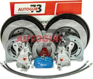 Тормоза дисковые Autogur73 передние УАЗ на гражданский мост (Тимкен). Артикул N-DT-UAZ-GR-P-S-GAZ