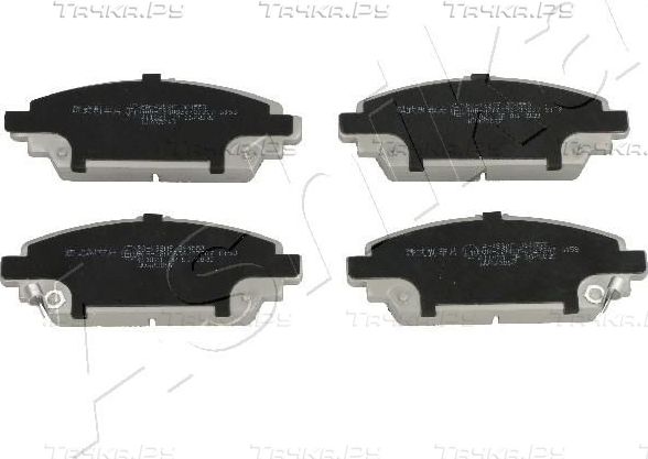 Тормозные колодки ASHIKA передние для Honda Civic VII 2001-2005. Артикул 50-04-489