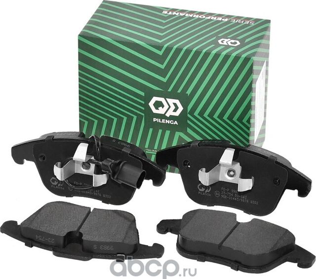 Колодки тормозные дисковые передние (Pilenga). Артикул FDP9983S