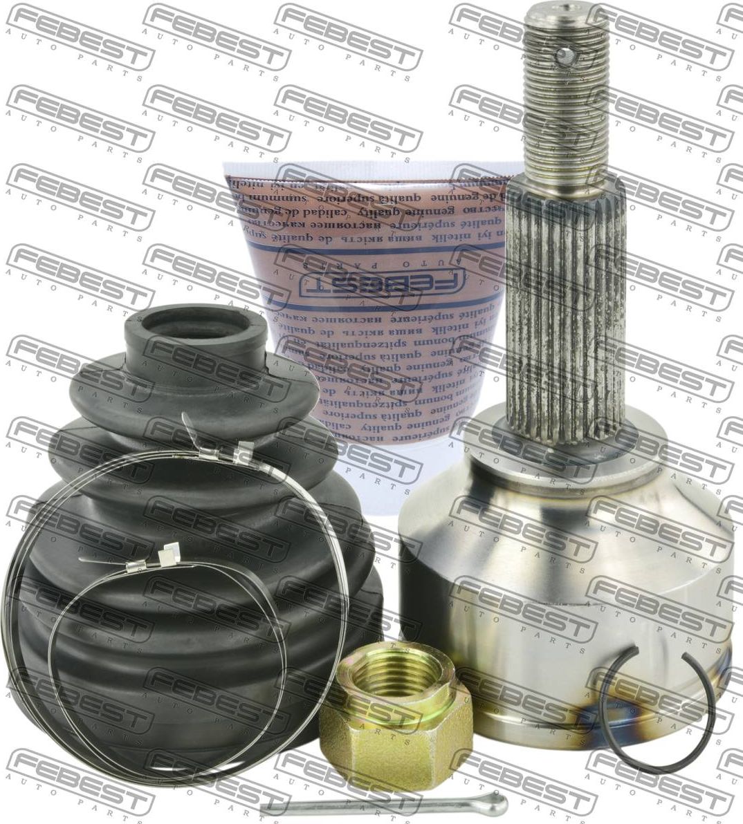 Шрус наружный (граната) Febest передний для Ford Transit Connect II 2019-2016. Артикул 2110-TTF