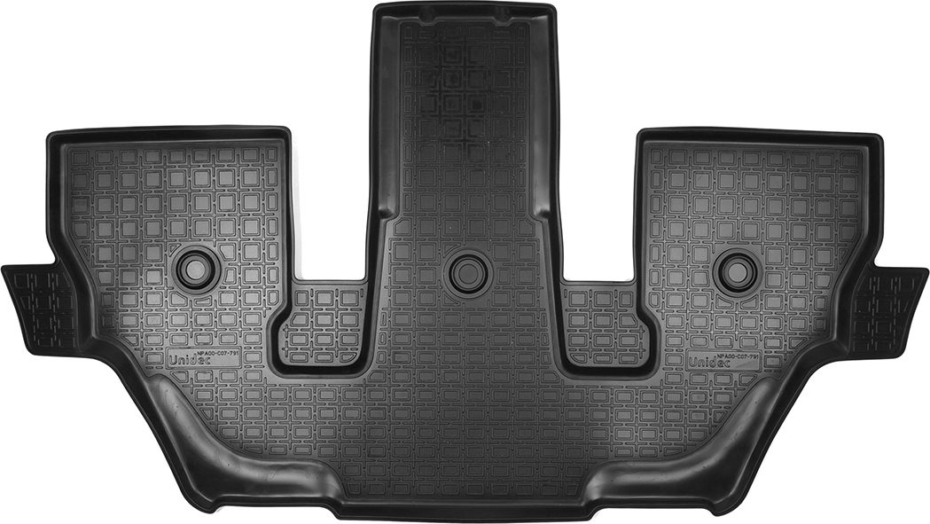 Коврики Норпласт для салона BMW X7 G07 (3 ряд) 2018-2026. Артикул NPA00-C07-791