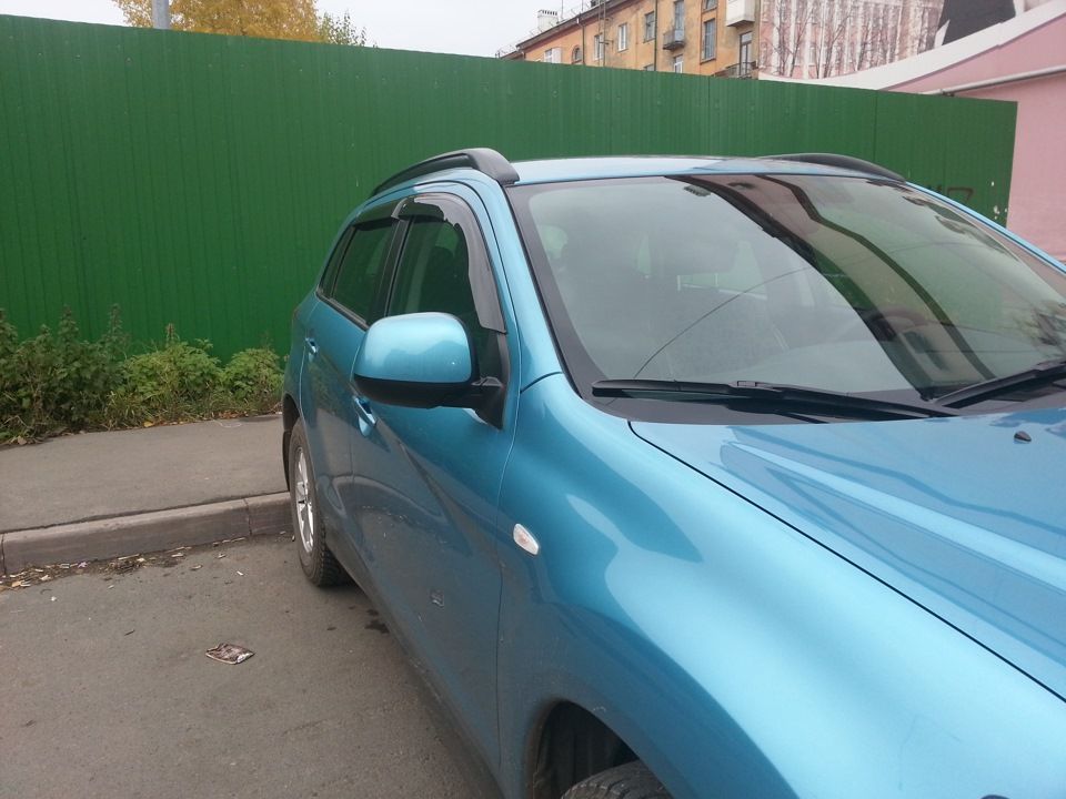 Дефлекторы SIM для окон Mitsubishi ASX 2010-2026. Артикул SMIASX1032