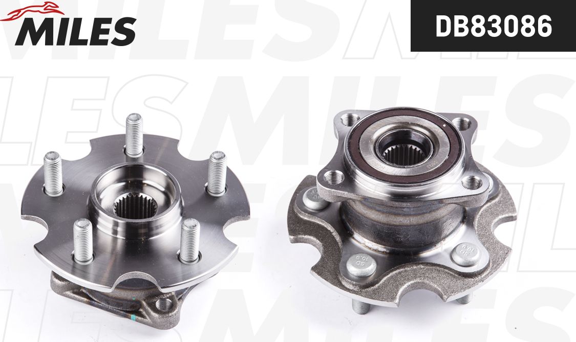 Ступица колеса с интегрированным подшипником Miles. Артикул DB83086
