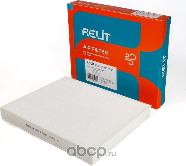 Фильтр салона RELIT RS7021 Relit. Артикул RS7021