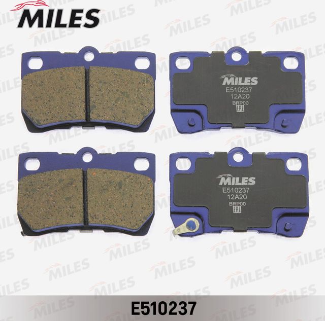 Тормозные колодки Miles (Керамика). Артикул E510237