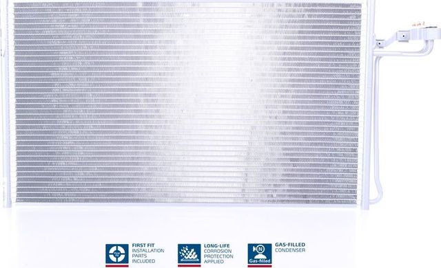 Радиатор кондиционера (конденсатор) Nissens (алюминий) для Volvo C70 II 2006-2013. Артикул 940220