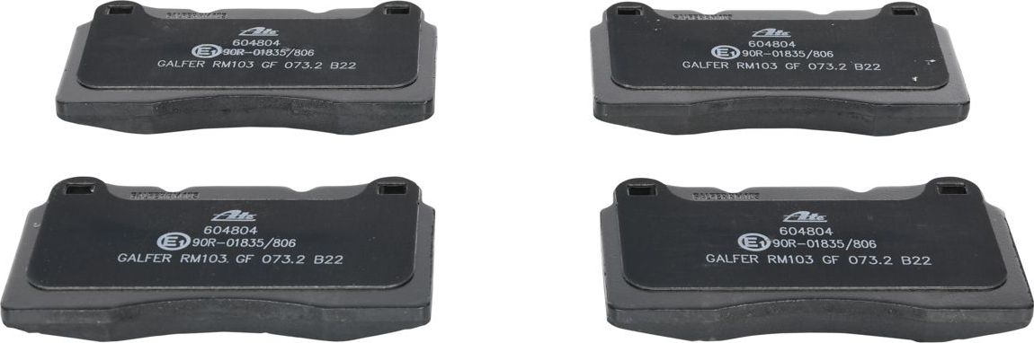 Тормозные колодки ATE. Артикул 13.0460-4804.2