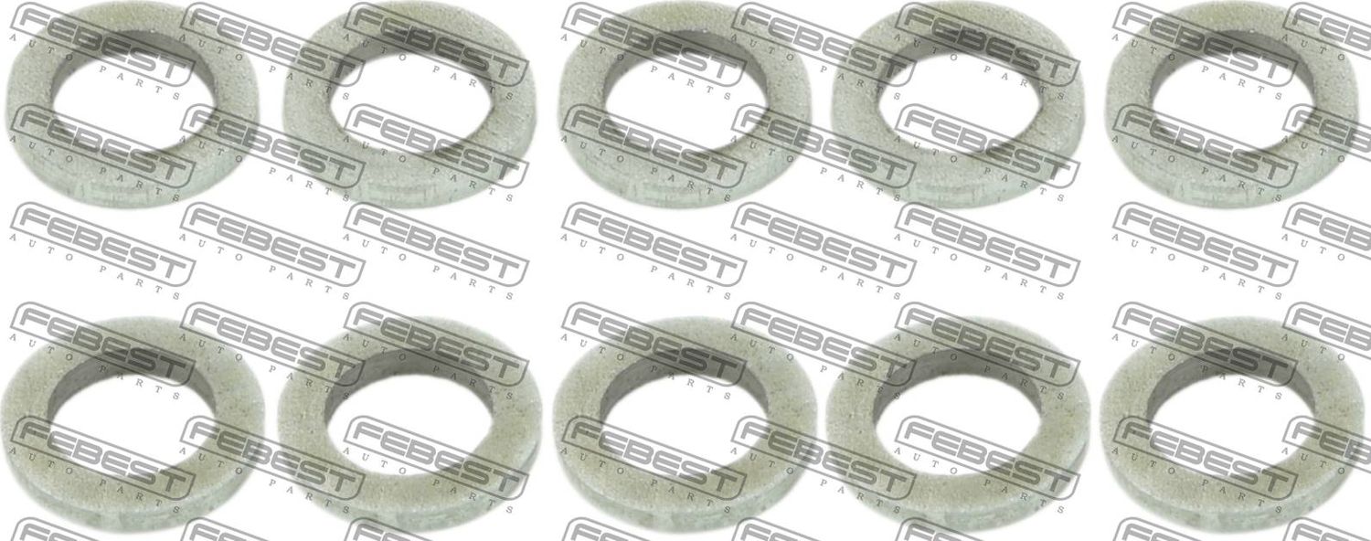 Кольцо форсунки уплотнительное Febest. Артикул RINGFL-036-PCS10